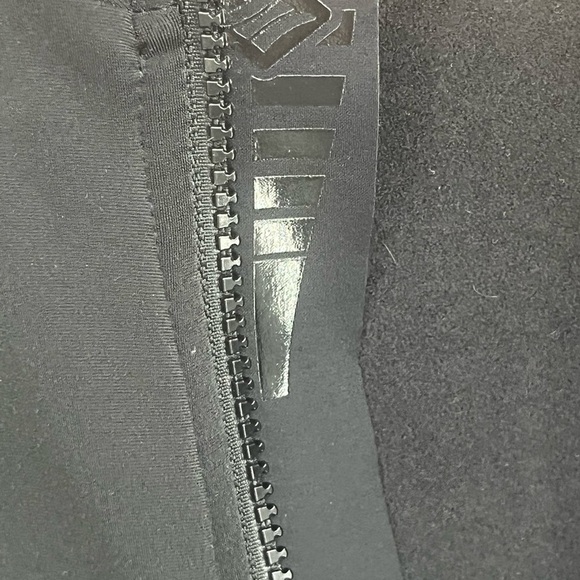 Santic Black Red Trim Full Zip Biking Cycling Jacket - Picture 8 of 14